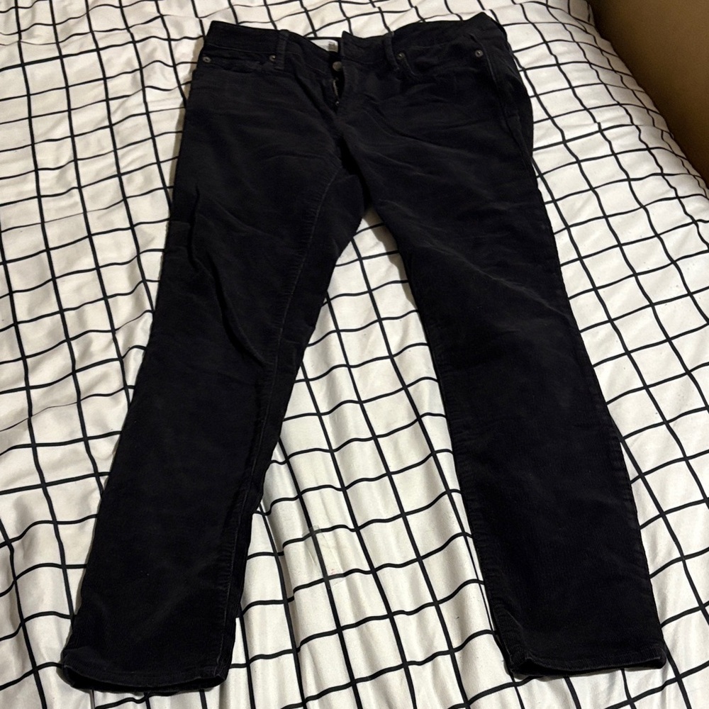Always Skinny Black Corduroy Pants